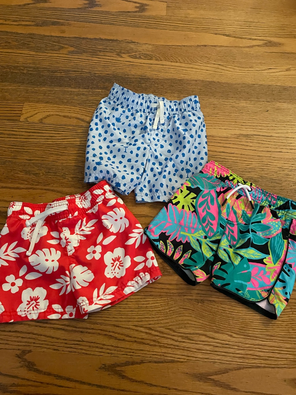 Bundle 3 pairs Cat&Jack swim trunks, 4T